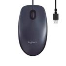 Mouse optico usb m90 preto logitech 910-004053