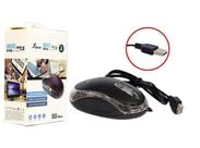 Mouse Optico USB para PC e Notebook Preto KP-M611 KP-M611 KNUP Mouse Optico USB para PC e Notebook Preto KP-M611 KP-M611 KNUP
