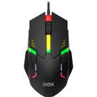 Mouse óptico USB Rainbow 1200 DPI Preto