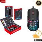 Mouse P/ Jogo Led Rgb Fio Usb Gamer P/ Computador 3200 Dpi