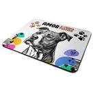 Mouse Pad Amor de quatro patas - Cachorro Pitbull