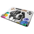 Mouse Pad Amor de quatro patas - Cachorro São Bernardo Mouse Pad Amor de quatro patas - Cachorro São Bernardo
