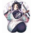 Mouse Pad Anime Demons Slayers Kochous Shinobus com apoio de pulso