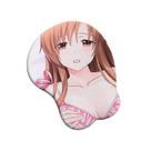 Mouse Pad Anime Sword Art Online Yuuki Asuna com descanso de pulso