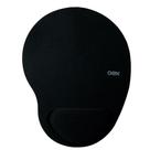 Mouse pad apoio ergonomico confort plus preto oex mp101