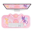 Mouse Pad BLINGKIYO Pink Sakura Grande Base de Borracha Antiderrapante Mouse Pad BLINGKIYO Pink Sakura Grande Base de Borracha Antiderrapante