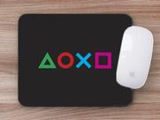 Mouse Pad, Botões Playstation Mouse Pad, Botões Playstation