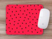 Mouse Pad Caroço Melancia Coleção Frutas