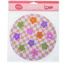 Mouse pad - coleção love daisy pacote c/1-molin
