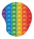 Mouse Pad Colorido Pop It Com Apoio