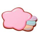 Mouse pad com apoio de pulso Cute Star Shape, 20x24 cm, espuma viscoelástica