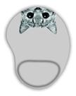 Mouse Pad Com Apoio De Pulso Gatinho De Cabeça Pra Baixo