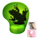 Mouse Pad com apoio em gel 23x19cm Sapo MP-AU2319C Exbom Mouse Pad com apoio em gel 23x19cm Sapo MP-AU2319C Exbom