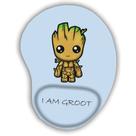 Mouse pad com apoio I am Groot bebê fundos coloridos Mouse pad com apoio I am Groot bebê fundos coloridos