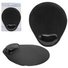 Mouse Pad Com Apoio Para Pulso Em Gel E Base Emborrachada De Silicone Preto