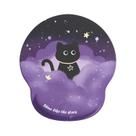 Mouse pad com suporte de pulso Espuma viscoelástica ergonômica 188x227mm