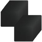 Mouse Pad Crtiin 50 Pack Gaming para computadores e laptop preto Mouse Pad Crtiin 50 Pack Gaming para computadores e laptop preto