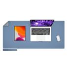 Mouse pad de mesa Wolaile 91 x 43 cm em material sintético impermeável azul