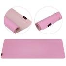 Mouse Pad Desk Mat Pcyes Com Superfície em PVC Base de Suede Antiderrapante Mais Estabilidade Cor Rosa