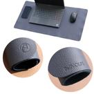 Mouse Pad Desk Pad Desk Mat Mousepad Tapete Mesa Couro Legítimo