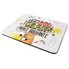 Mouse pad Divertido Capivaras - A frase do dia Mouse pad Divertido Capivaras - A frase do dia