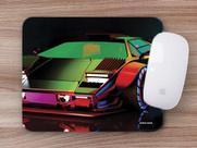 Mouse Pad Emborrachado Personalizado Carro Tunado Tunnig Frutacor