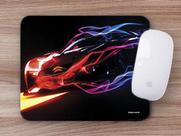 Mouse Pad Emborrachado Personalizado Carro Tunado Tunnig Speed Neon