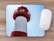 Mouse Pad Emborrachado Personalizado Faról Vermelho