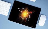 Mouse Pad Emborrachado Personalizado Grande Espírito Santo