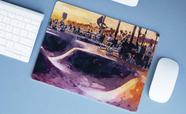 Mouse Pad Emborrachado Personalizado Grande Skate Pista Skate