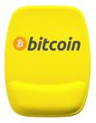 Mouse Pad Ergonomico Amarelo Bitcoin Trader