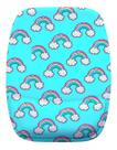 Mouse Pad Ergonomico Arco Iris Fofo Azul Fundo Mouse Pad Ergonomico Arco Iris Fofo Azul Fundo