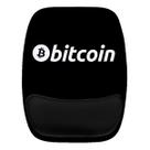 Mouse Pad Ergonomico Bitcoin Trader Preto Branco
