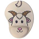 Mouse Pad Ergonômico - Cabra Kawaii