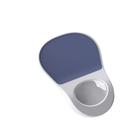 Mouse pad ergonômico com apoio de pulso de silicone 205x325x30mm
