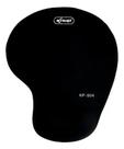 Mouse Pad Ergonômico Com Apoio De Pulso Em Gel Knup - Preto Mouse Pad Ergonômico Com Apoio De Pulso Em Gel Knup - Preto
