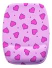 Mouse Pad Ergonomico Corações Roxo Bonito