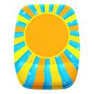 Mouse Pad Ergonomico Efeito Raios De Sol Bolinhas Mouse Pad Ergonomico Efeito Raios De Sol Bolinhas