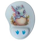Mouse Pad Ergonômico fofo Bebê Dragão Kawaii