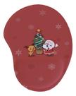 Mouse Pad Ergonômico Gota Papai Noel
