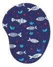 Mouse Pad Ergonômico Gota Splash De Peixe Azul!