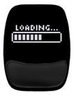 Mouse Pad Ergonomico Loading Carregando Preto