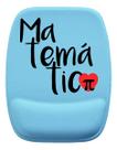 Mouse Pad Ergonomico Matemática Azul