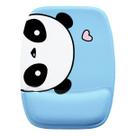 Mouse Pad Ergonomico Panda Curioso Lado Azul