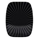 Mouse Pad Ergonomico Preto Efeito Raios De Sol