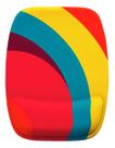 Mouse Pad Ergonomico Redondo Colors Colorido