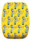 Mouse Pad Ergonomico Rick And Morty Dedo Amarelo