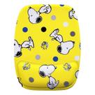 Mouse Pad Ergonomico Snoopy Fundo Amarelo Bolinhas Mouse Pad Ergonomico Snoopy Fundo Amarelo Bolinhas