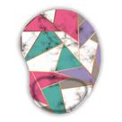 Mouse pad estampados gemetricos com apoio