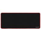 Mouse Pad Fortrek Superfície Estilo Speed Alta Precisão 800X300MM Base em Microfibra Antiderrapante Borda Costurada Vermelha